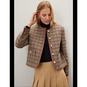 Dunst Women's Jacket with Brown Accents